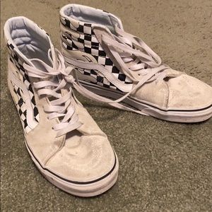 Vans Old Skool Checkerboard Sk8 Hi